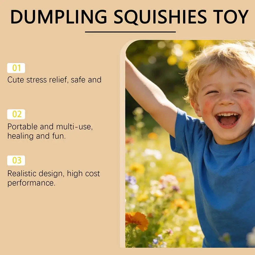 GLITTER Dumpling Squishies