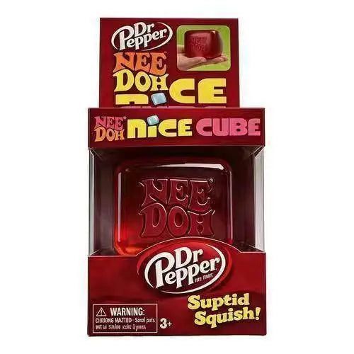 Needoh Nice Cube Squishy ORANGE, BLUE, GREEN & RED