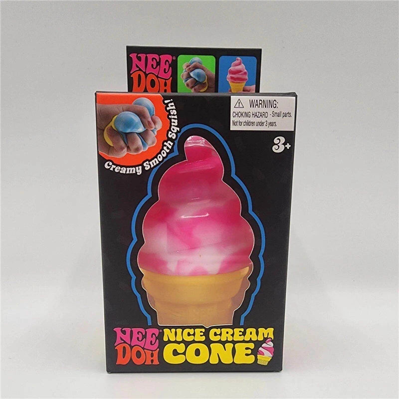Needoh Cream Cone Squishy
