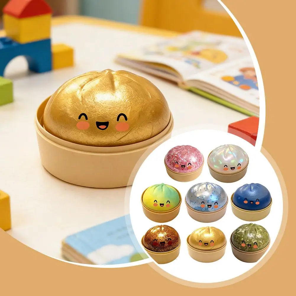 GLITTER Dumpling Squishies